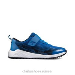 aeon pace jnr f fit clarks marine/bleu unisexe N6R8B4943 Clarks bleu marine