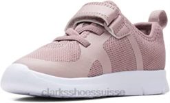 ath flux kid textile chaussures rose clarks enfants N6R8B277 Clarks