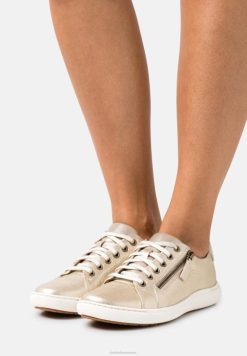 baskets à lacets Nalle champagne clarks unisexe N6R8B6902 Clarks Champagne