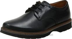 bayhill plaoxford clarks cuir noir pour homme Hommes N6R8B2351 Clarks Cuir noir