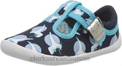 bleu marine intérêt marine intérêt clarks bébé filles roamer sun t baskets basses enfant enfants N6R8B1536 Clarks intérêt bleu marine intérêt marine