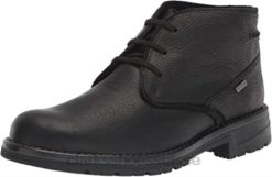 botte chukka imperméable à lacet morris en cuir noir Clarks pour hommes Hommes N6R8B816 Clarks