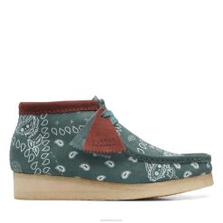botte clarks wallabee femmes N6R8B3153 Clarks vert