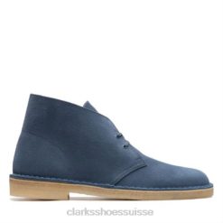 botte déserte bleue clarks Hommes N6R8B4377 Clarks bleu