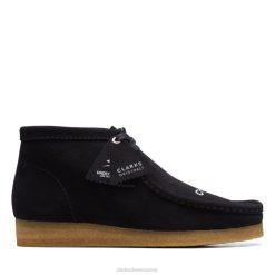 botte wallabee en daim noir clarks en daim noir Hommes N6R8B5724 Clarks Suède noir