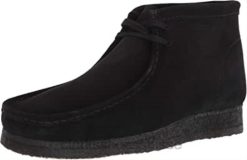 botte wallabee en daim noir pour hommes chukka clarks Hommes N6R8B1796 Clarks Suède noir