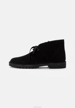 Bottines à lacets Clarks Desert Rock noires unisexe N6R8B7168 Clarks noir