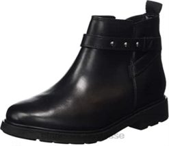bottines astrol soar k clarks en cuir noir pour fille enfants N6R8B2595 Clarks Cuir noir