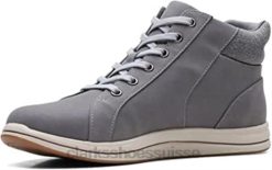 Bottines Breeze Glide Femme Synthétique Gris Foncé Clarks femmes N6R8B228 Clarks synthétique gris foncé