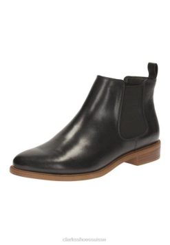 Bottines Clarks Taylor Shine noires unisexe N6R8B7083 Clarks noir