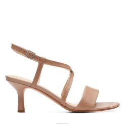 boucle amali clarks cuir praliné femmes N6R8B3368 Clarks cuir praliné