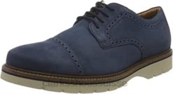 casquette bayhill homme oxford nubuck bleu foncé clarks Hommes N6R8B966 Clarks nubuck bleu foncé