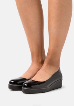 clarks à talons plateforme noirs unisexe N6R8B6988 Clarks noir
