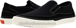Clarks Aceley Step toile noire unisexe N6R8B594 Clarks toile noire