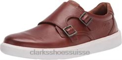 Clarks - Baskets Cambro Monk pour hommes Hommes N6R8B1931 Clarks