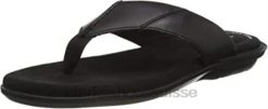 Clarks Black - Tongs Elison Easy pour hommes Hommes N6R8B465 Clarks noir