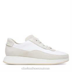 clarks blanc combi kiowa rythme femmes N6R8B3993 Clarks combi blanche