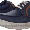 clarks bradley vibe cuir marine unisexe N6R8B2857 Clarks