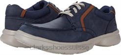 clarks bradley vibe cuir marine unisexe N6R8B2857 Clarks