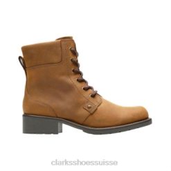 Clarks Brown Snuff Orinoco Spice unisexe N6R8B4113 Clarks tabac à priser brun