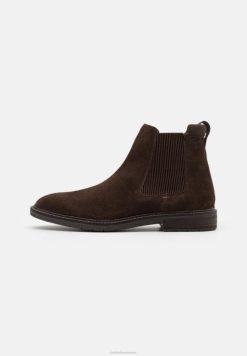 clarks clarkdale hall bottines classiques marron foncé unisexe N6R8B7162 Clarks marron foncé