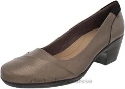clarks emily alexa synthétique métallique 9 a étroit unisexe N6R8B168 Clarks