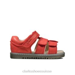 clarks en cuir rouge frances tor fst f fit unisexe N6R8B4856 Clarks cuir rouge