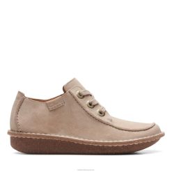 clarks en daim amusant ny dream sand femmes N6R8B3414 Clarks daim sable