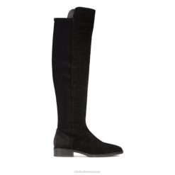 Clarks en daim noir pure caddy en daim noir femmes N6R8B5329 Clarks Suède noir