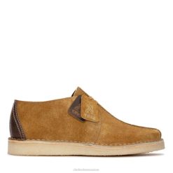 Clarks en daim poilu en chêne Hommes N6R8B5560 Clarks daim poilu en chêne