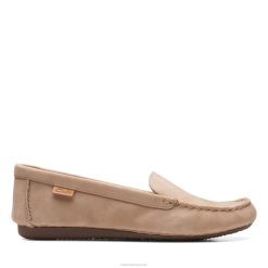 Clarks en daim sable avec taches de rousseur femmes N6R8B3320 Clarks daim sable