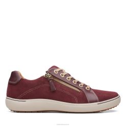 clarks en dentelle bordeaux femmes N6R8B3078 Clarks Bourgogne
