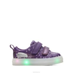 clarks flare fly t violet enfants N6R8B3802 Clarks violet