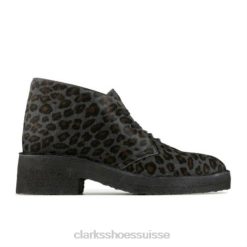 clarks imprimé léopard désert d'arisa unisexe N6R8B4161 Clarks imprimé léopard