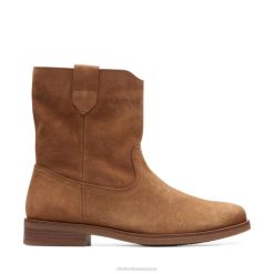 clarks memi en daim beige femmes N6R8B6440 Clarks daim beige