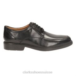 clarks noirs boone Hommes N6R8B4427 Clarks noir
