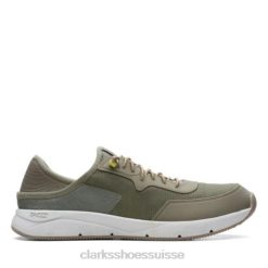 clarks olive combi davis bas Hommes N6R8B4465 Clarks combi olive