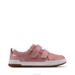 Clarks rose clair fauve solo k enfants N6R8B3793 Clarks rose clair