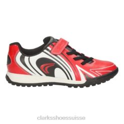 clarks rouge temps pré f ajustement unisexe N6R8B5009 Clarks rouge