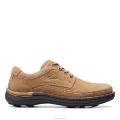 clarks sand nubuck nature trois Hommes N6R8B3657 Clarks nubuck sable