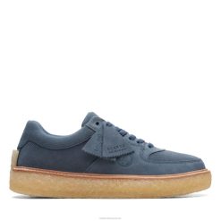 clarks sandford en daim bleu Hommes N6R8B3625 Clarks daim bleu