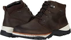 Clarks Topton Mid en cuir gras marron foncé unisexe N6R8B1155 Clarks cuir gras marron foncé