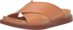 Clarks Trace Drift pour femme en cuir beige clair femmes N6R8B409 Clarks