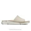 clarks tri slide blanc unisexe N6R8B4268 Clarks blanc
