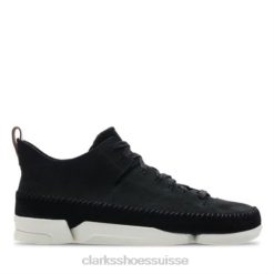 clarks trigenic flex nubuck noir Hommes N6R8B4413 Clarks nubuck noir