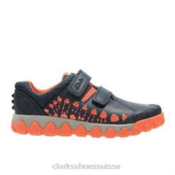 clarks tyrex walk inf g fit marine unisexe N6R8B4986 Clarks marine