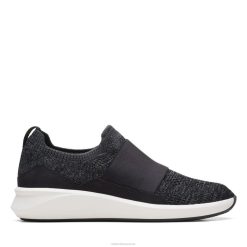 Clarks Un Rio Knit tricot noir femmes N6R8B3202 Clarks tricot noir