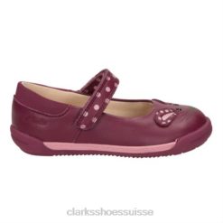 clarks violet iva pip fst f fit enfants N6R8B4625 Clarks violet