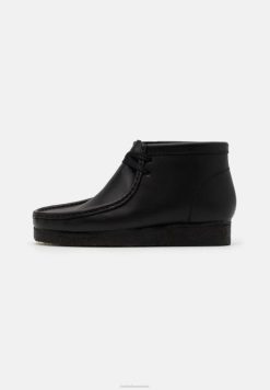 clarks wallabee chaussures à lacets décontractées unisexe N6R8B7137 Clarks noir
