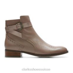 combi clarks netley olivia taupe unisexe N6R8B4242 Clarks combi taupe